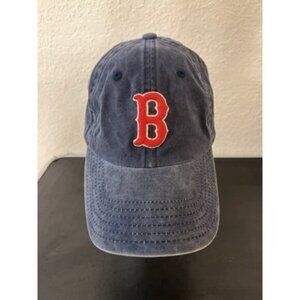 Boston Red Sox American Needle Cooperstown Collection Blue Logo Adjustable Hat